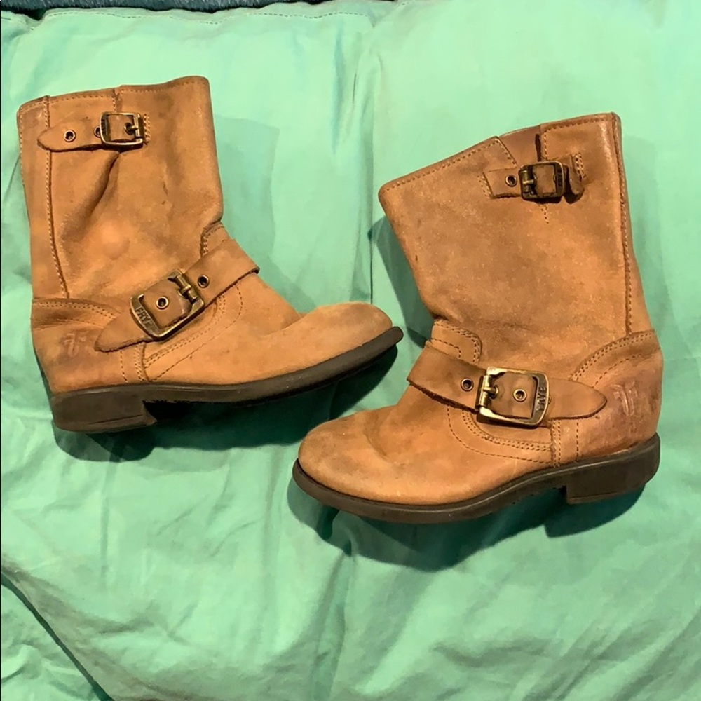Frye kids boots size 7